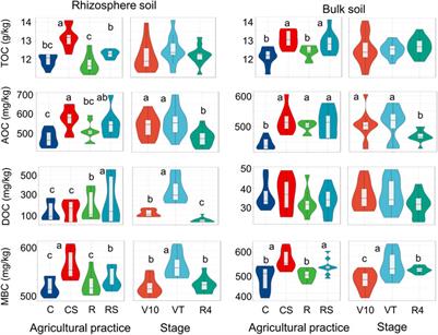 Crop rotation increases root biomass and promotes the correlation of soil dissolved carbon with the microbial community in the rhizosphere